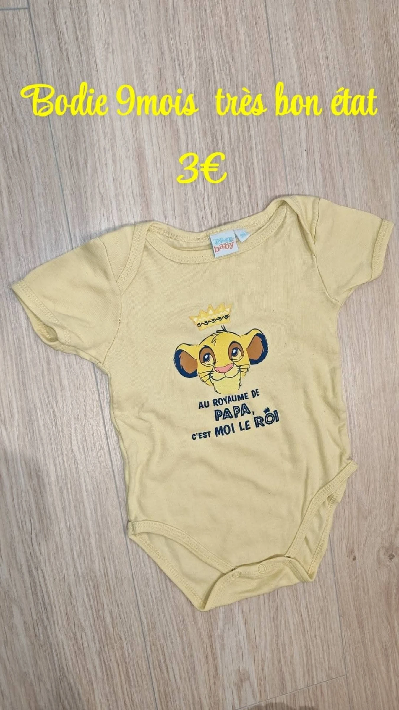Bodie simba 9mois 